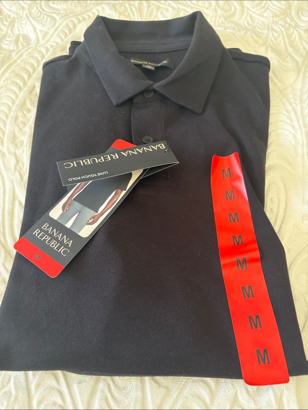 Banana Republic Men’s Black Polo Shirt